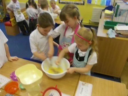 Making Jungle Cakes