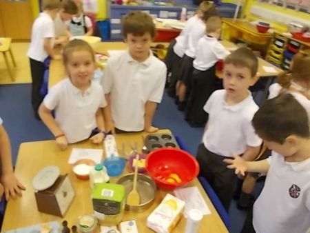 Making Jungle Cakes