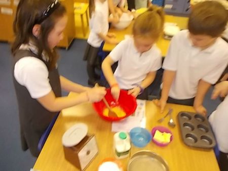 Making Jungle Cakes