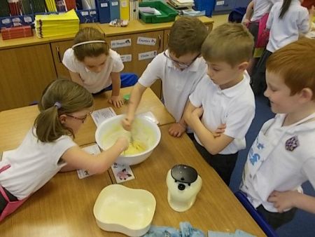 Making Jungle Cakes